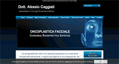 Desktop Screenshot of oncoplasticafacciale.it